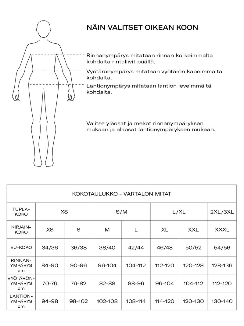Saltwater aikuisten housut