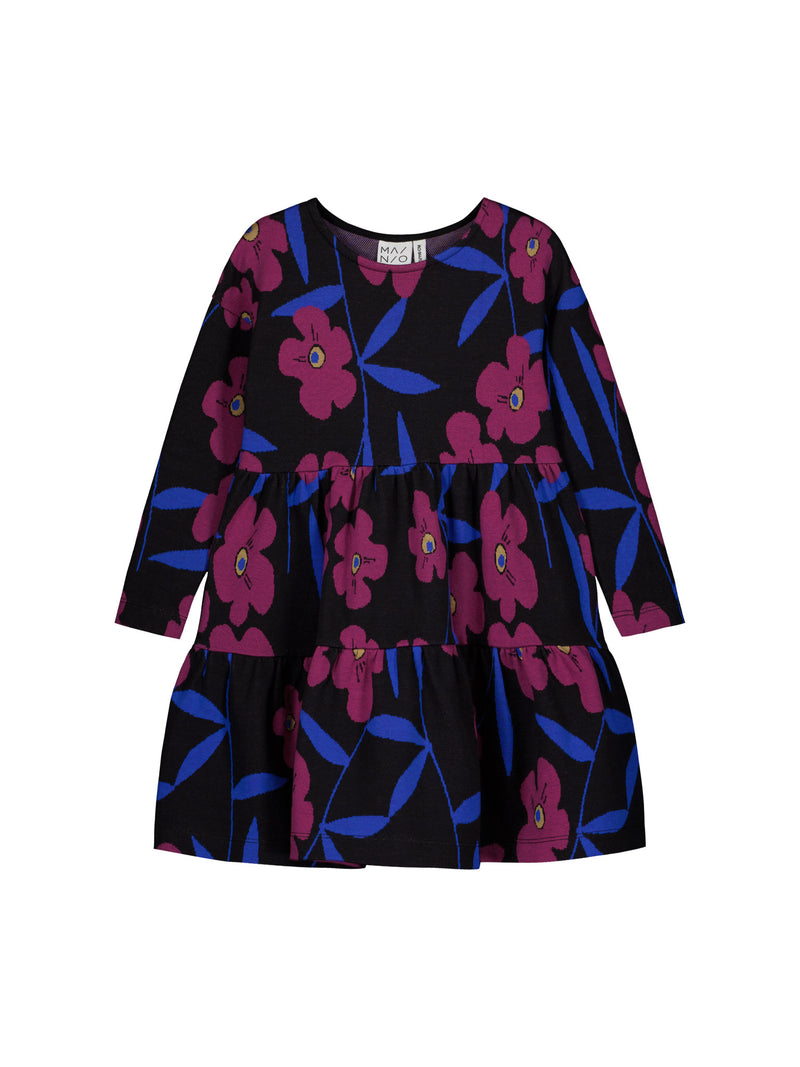 Mysterious Blooms jacquard-mekko
