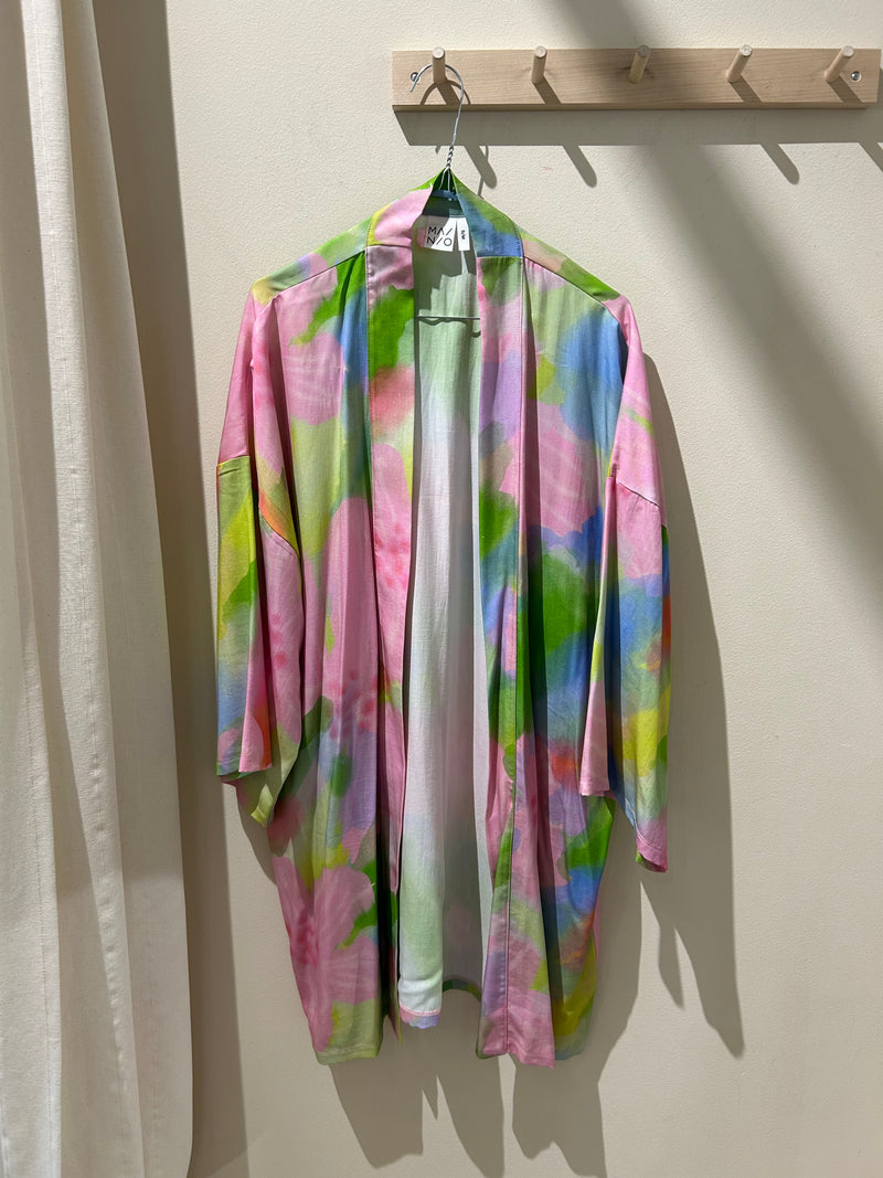 SAMPLE SALE Pink Bloom kimonotakki