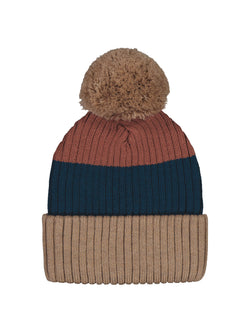 Raidallinen merinopipo, Seasame/Spruce/Boho Brown
