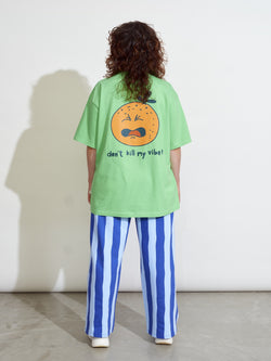Don't kill my Vibe aikuisten oversize T-paita