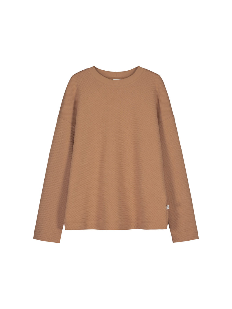 Honeycomb collegepaita, nougat
