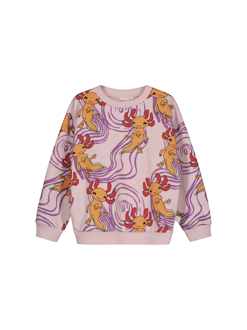 Axolotl lasten collegepaita