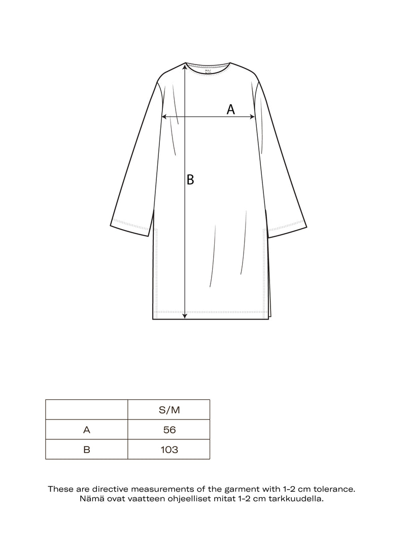 SAMPLE SALE Giant Reed aikuisten merinovillatunika