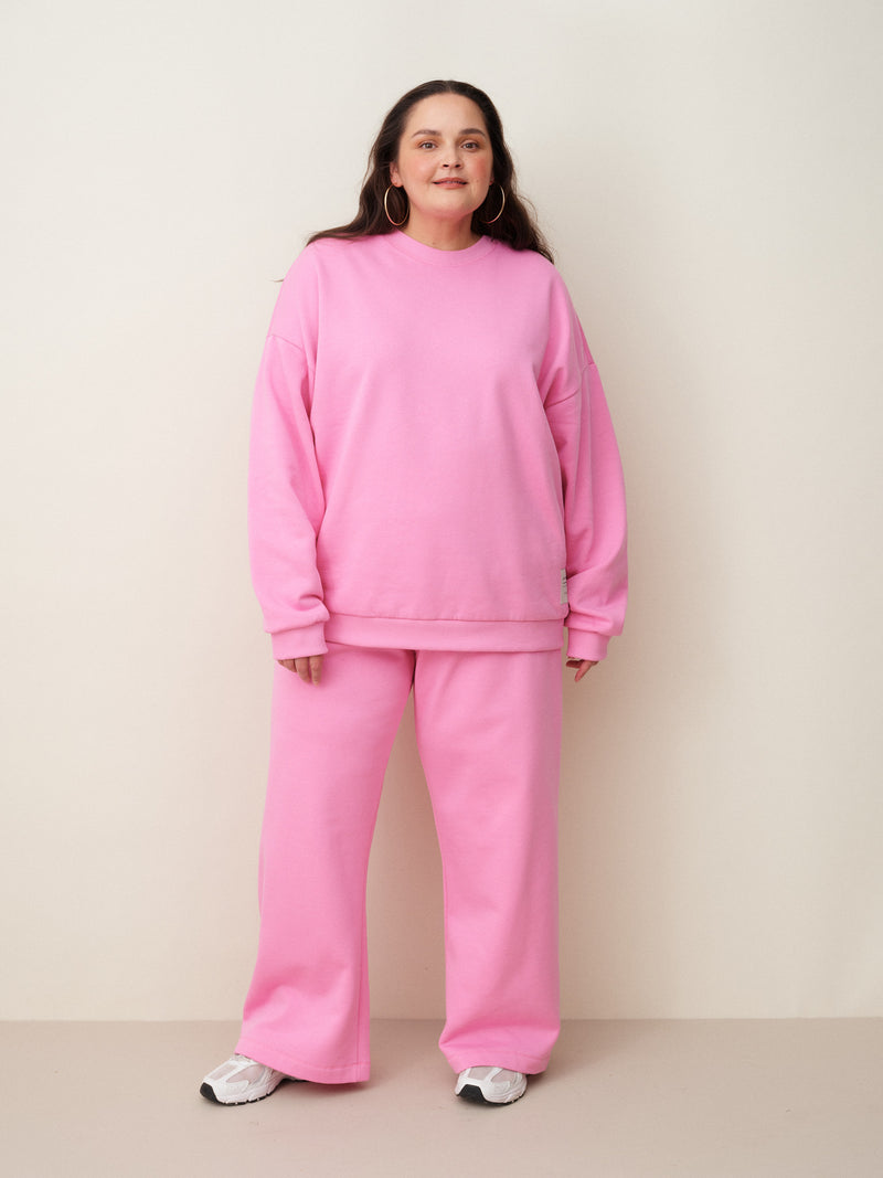 Superpower collegehousut, More Pink