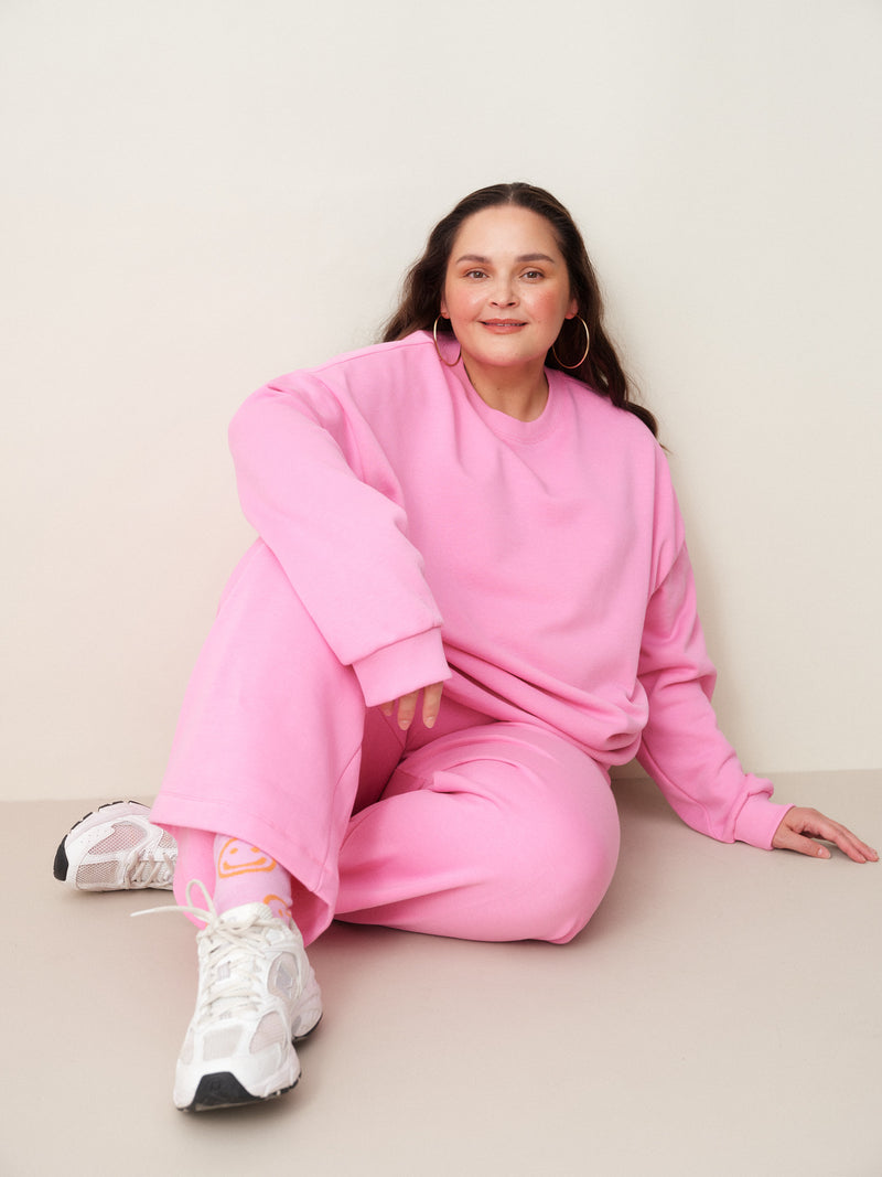 Superpower collegehousut, More Pink