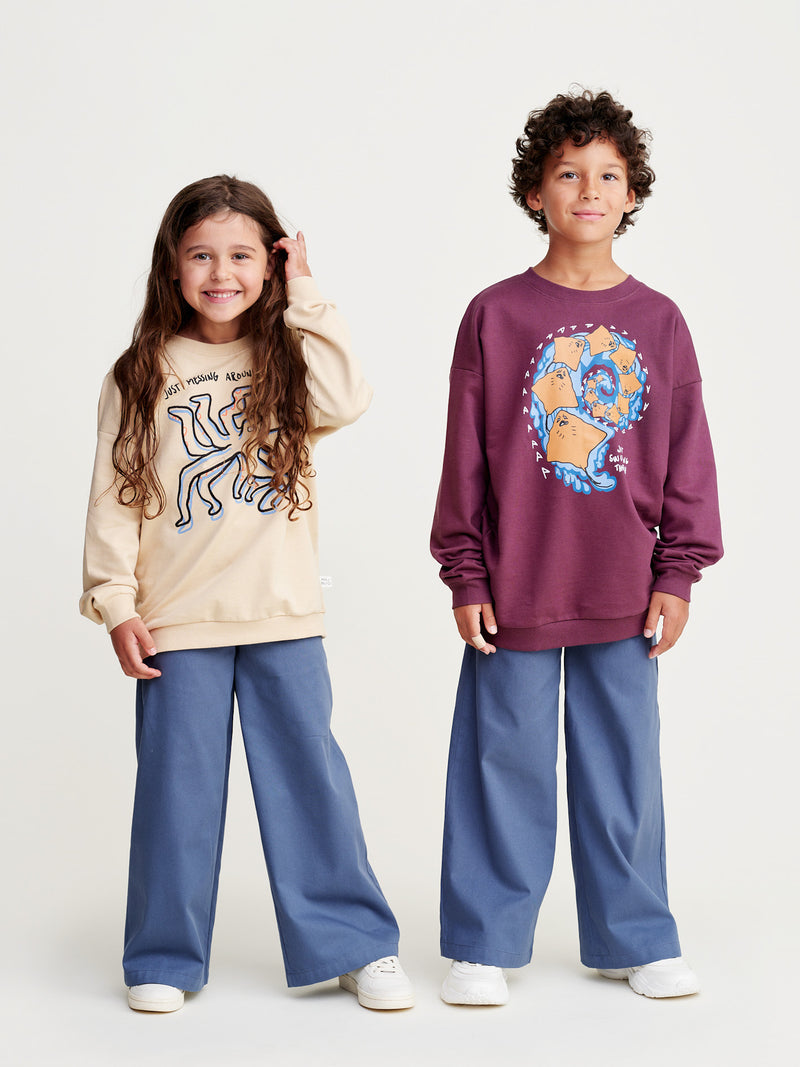 Laila lasten twill-housut