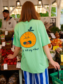Don't kill my Vibe aikuisten oversize T-paita