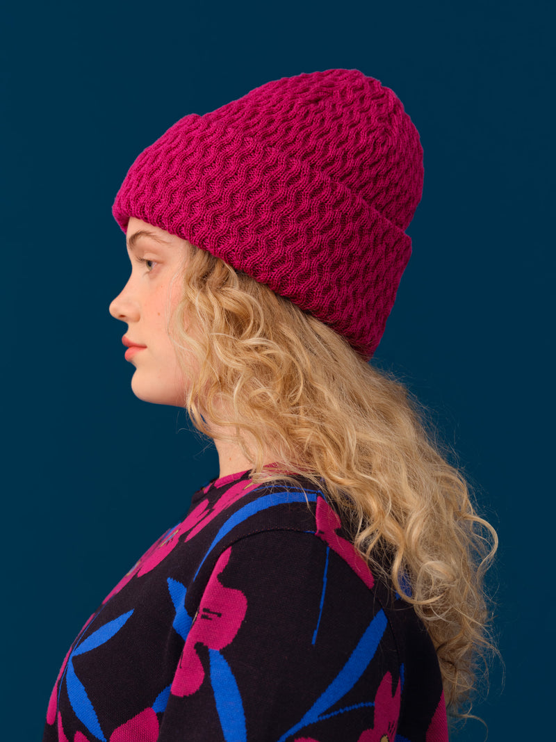 Honeycomb-pipo, fuchsia