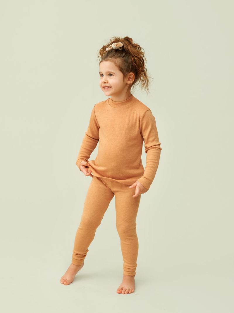 Merino-leggingsit, biscuit