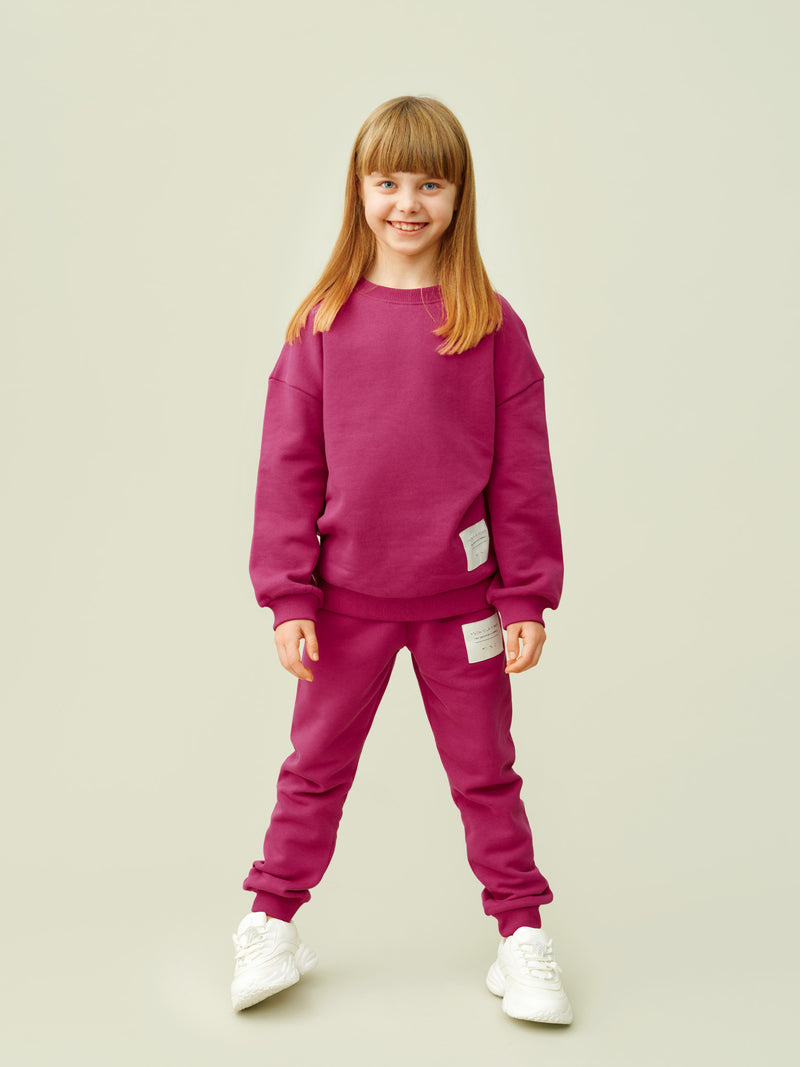 Superpower-collegepaita, fuchsia