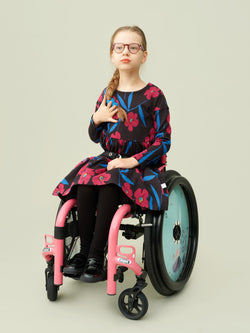 Mysterious Blooms jacquard-mekko