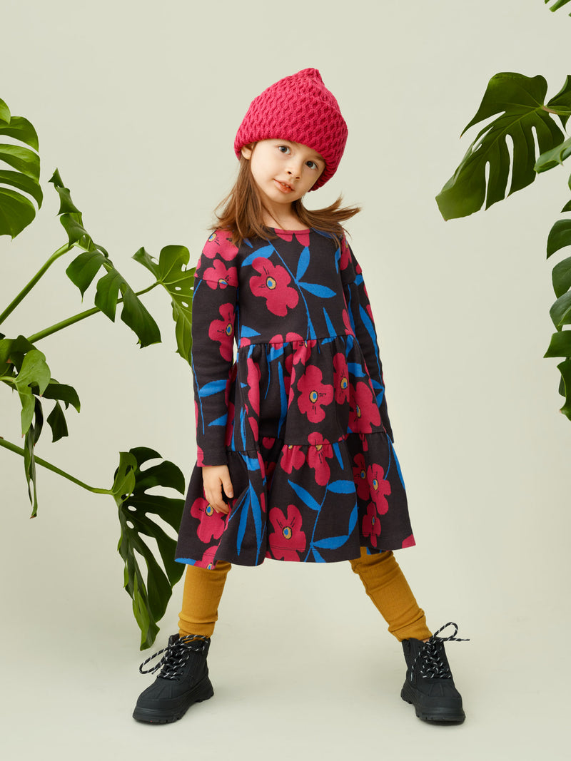 Mysterious Blooms jacquard-mekko