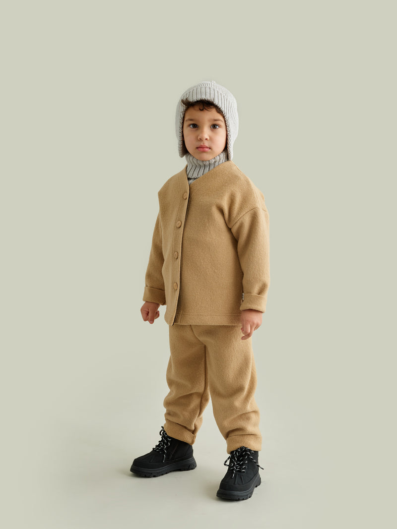 Boiled Wool -takki, beige