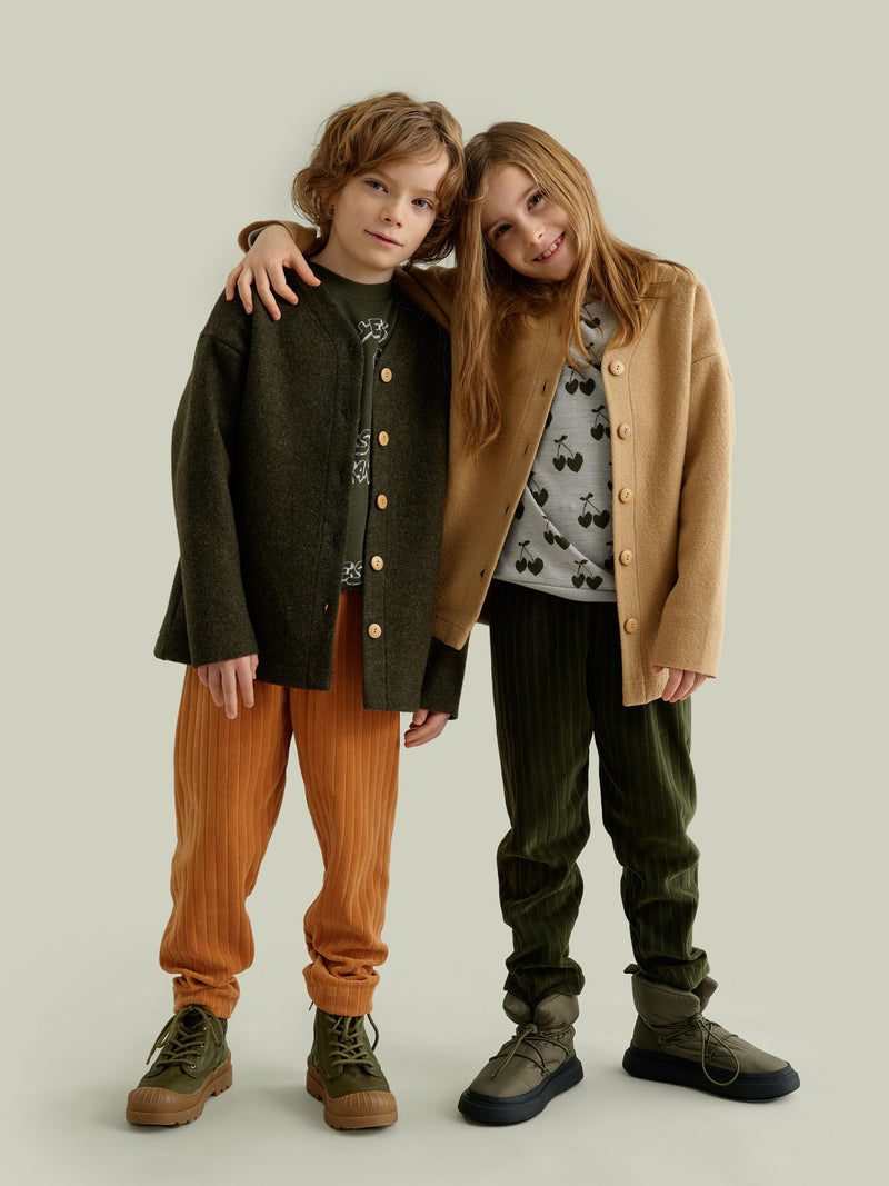 Boiled Wool -takki, beige