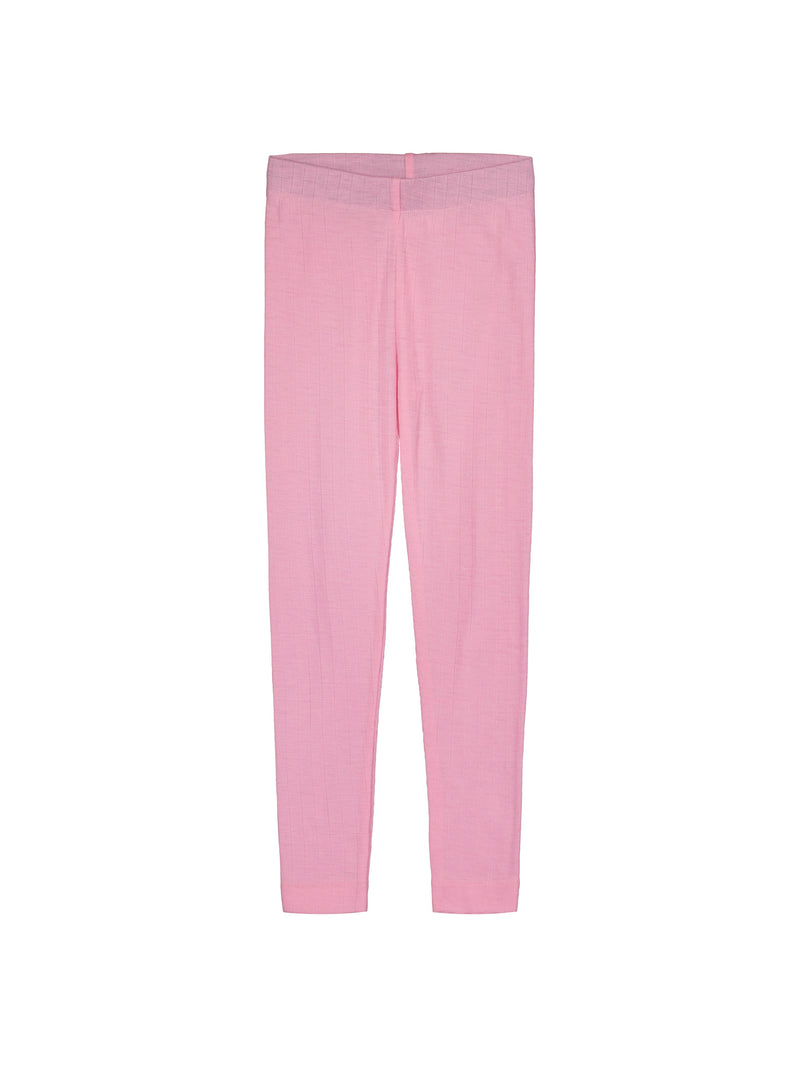 Merino-leggingsit, pink cosmos
