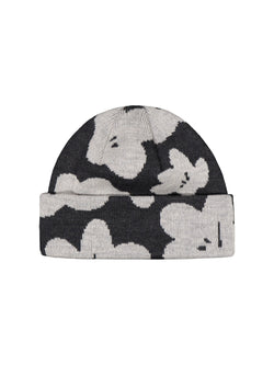 Blossoms jacquard-pipo, dark grey