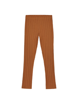 Leveä ribbi -leggingsit, terra