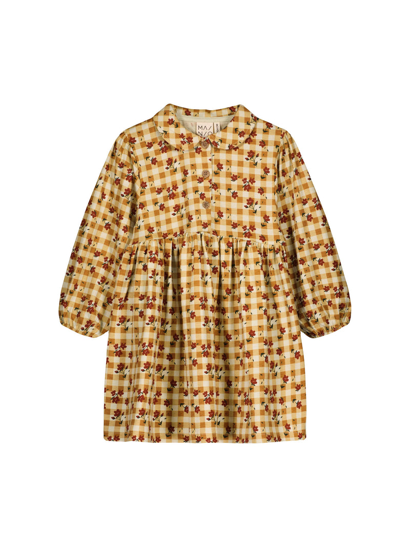 Plaid Flowers -mekko