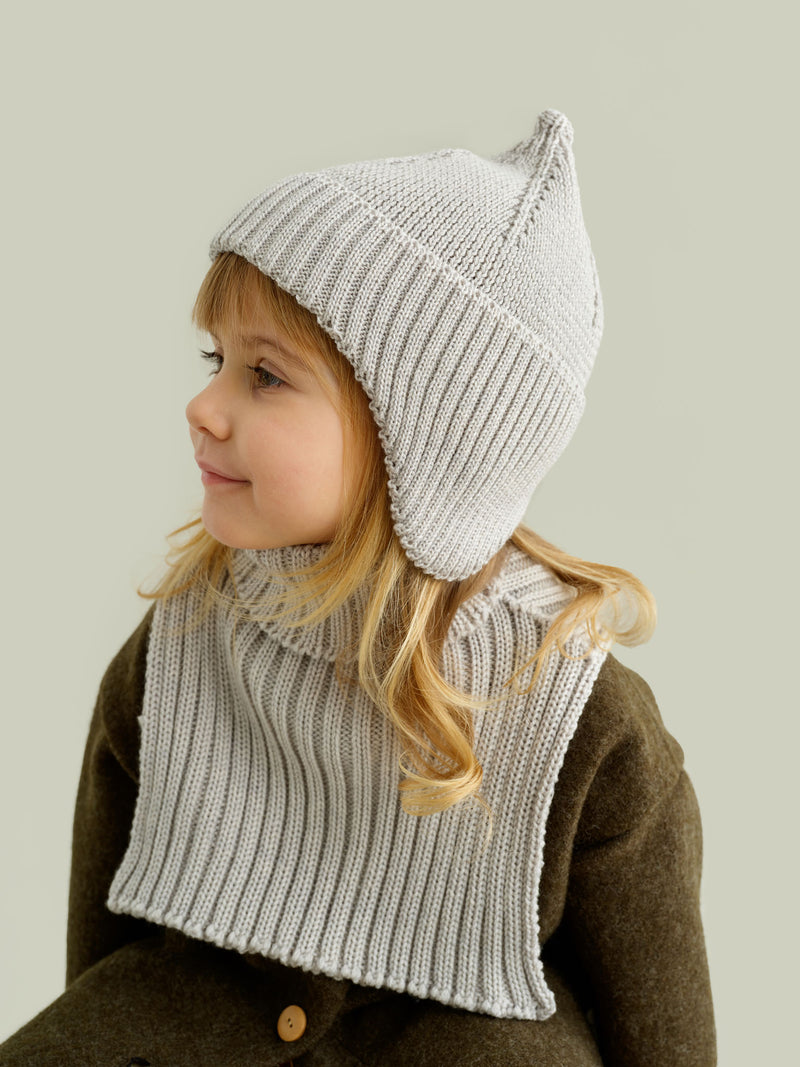 Pointy-pipo, pearl grey