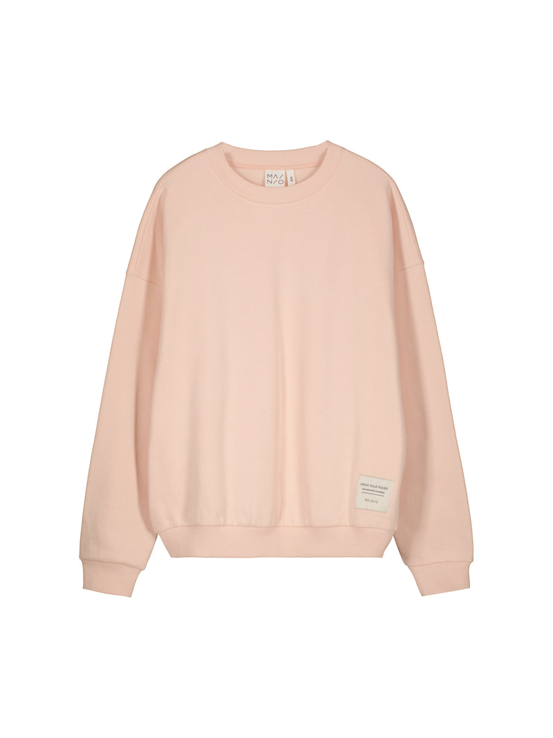 Superpower oversize-collegepaita, pearl blush
