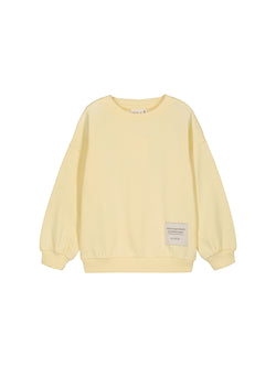Superpower-collegepaita, pale yellow