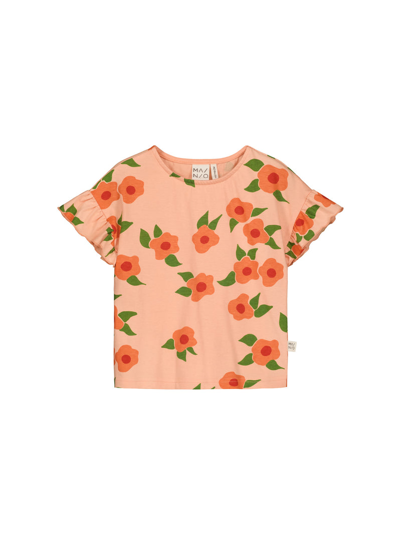 Midsummer Rose -frillapaita, peach