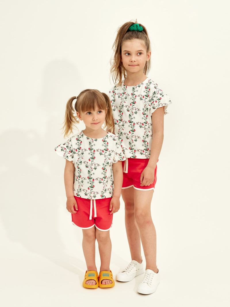 Sporty-shortsit, teaberry