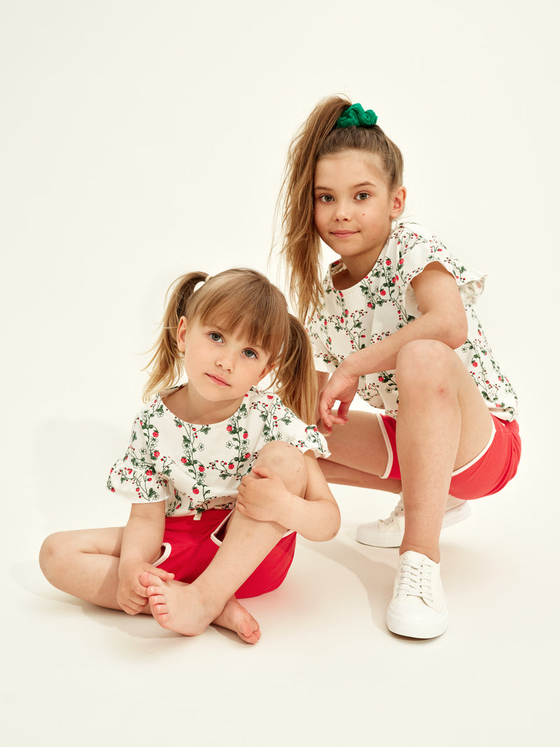 Sporty-shortsit, teaberry
