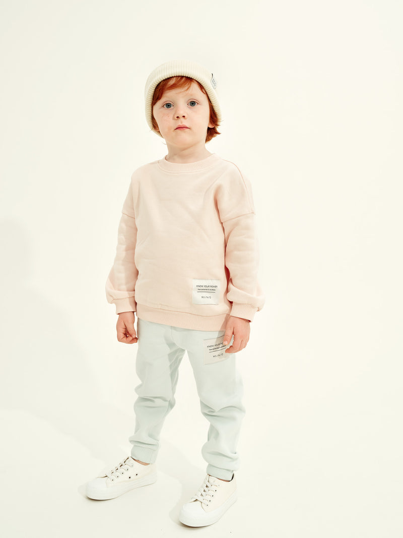 Superpower-collegepaita, pearl blush