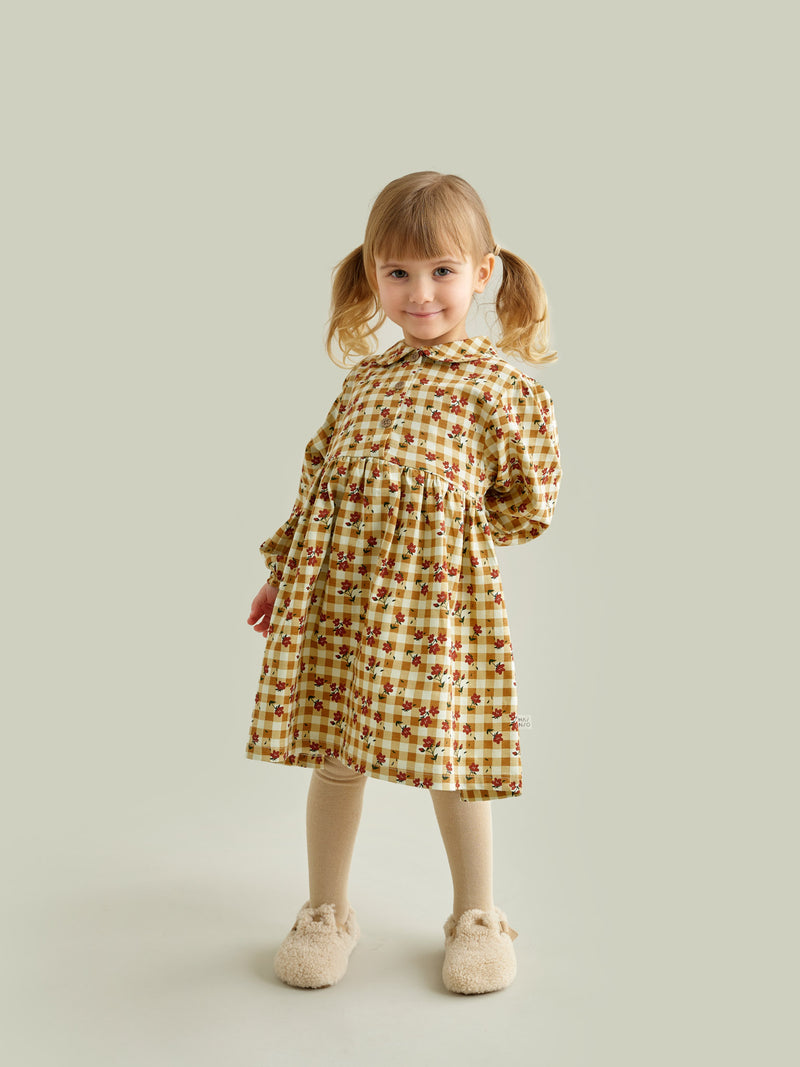 Plaid Flowers -mekko